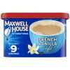 Maxwell House International French Vanilla Cafe Beverage Mix, 8.4 oz Canister